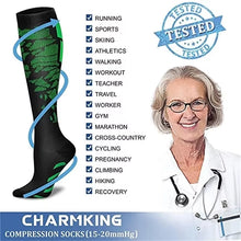 Charger l'image dans la galerie, Compression Socks Running Sports Socks Medical Nursing 20-30Mmhg for Flight Travel Pregnancy Edema Diabetes Varicose Veins Socks